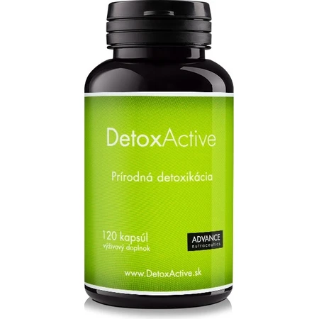 DetoxActive 120 cps. - detoxifiere naturală 1×120 cps, supliment alimentar