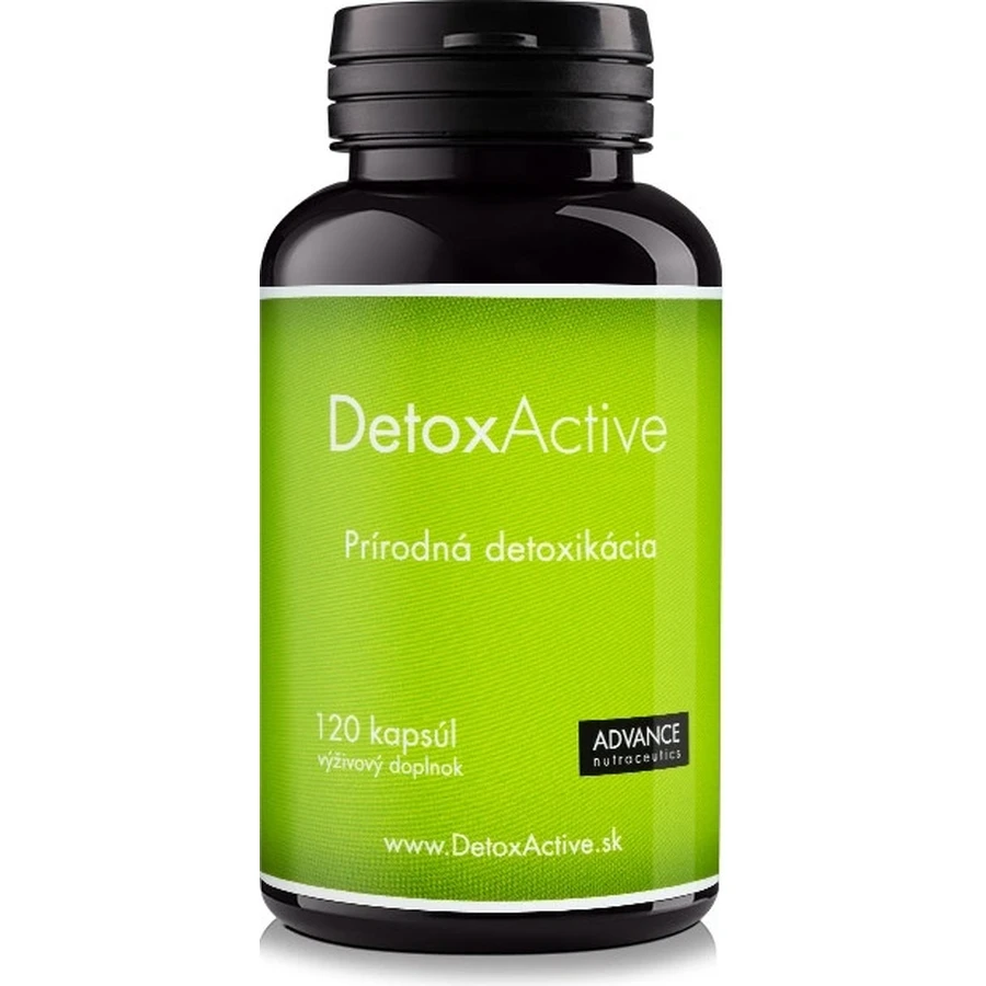 DetoxActive 120 cps. - detoxifiere naturală 1×120 cps, supliment alimentar