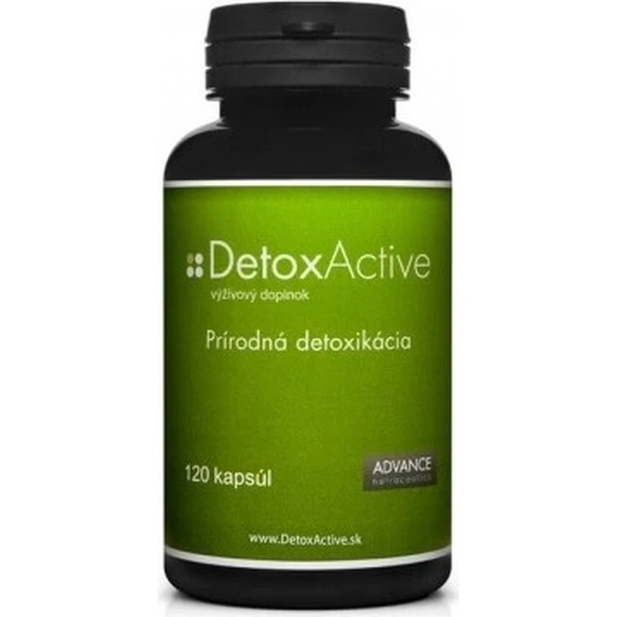 DetoxActive 120 cps. - detoxifiere naturală 1×120 cps, supliment alimentar