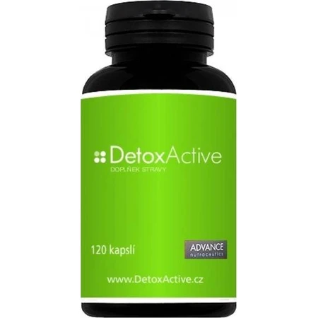 DetoxActive 120 cps. - detoxifiere naturală 1×120 cps, supliment alimentar