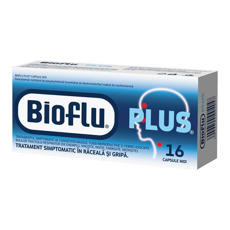 Bioflu Plus, 16 tabletten, Biofarm