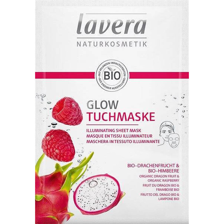 Lavera Maschera tessile illuminante 21ml 1×1 pz.