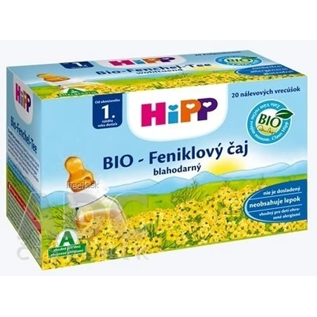 HiPP Organiczna herbata z kopru włoskiego 20×1,5 g, herbata z kopru włoskiego: ceny i cechy