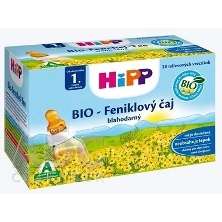 HiPP Organiczna herbata z kopru włoskiego 20×1,5 g, herbata z kopru włoskiego: ceny i cechy