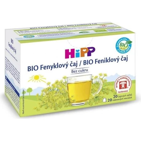 HiPP Organiczna herbata z kopru włoskiego 20×1,5 g, herbata z kopru włoskiego: ceny i cechy
