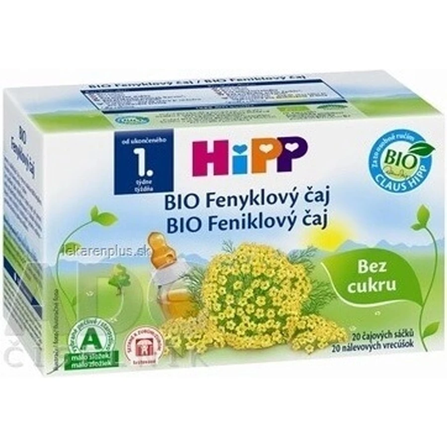 HiPP Organiczna herbata z kopru włoskiego 20×1,5 g, herbata z kopru włoskiego: ceny i cechy
