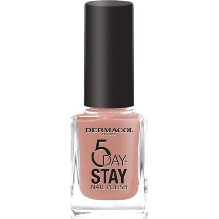 Dermacol Laca de Uñas Larga Duración 5 Días de Permanencia nº 50 Antique Rose 1×11 ml, esmalte de uñas