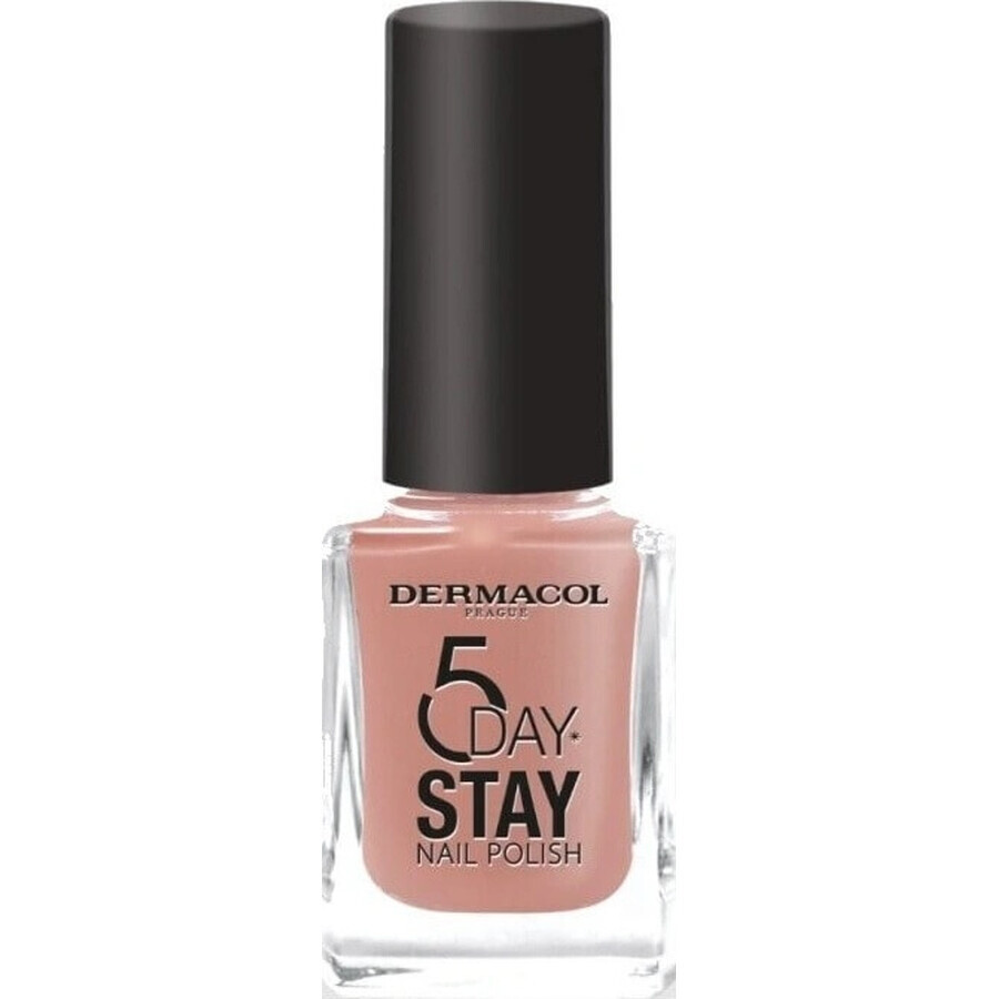 Dermacol Laca de Uñas Larga Duración 5 Días de Permanencia nº 50 Antique Rose 1×11 ml, esmalte de uñas