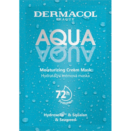 Dermacol AQUA aqua feuchtigkeitsspendende Gesichtsmaske 1×8ml, feuchtigkeitsspendende Gesichtsmaske