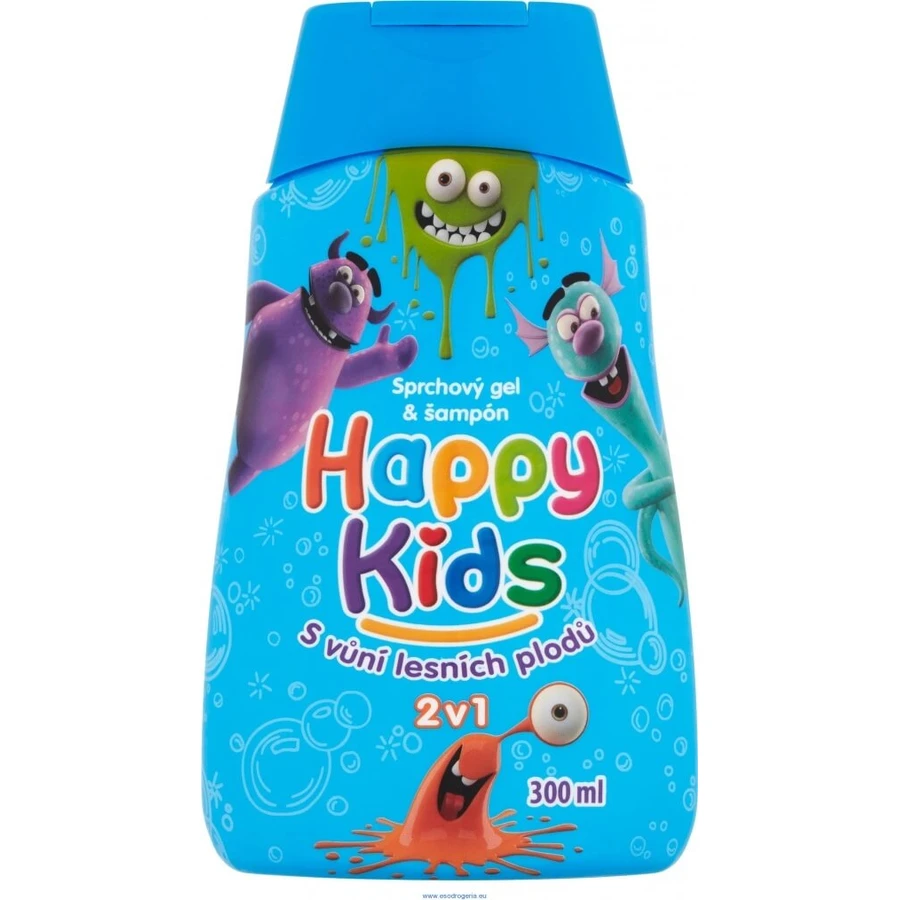 Gel de duș Happy Kids pentru băieți 1×300 ml, gel de duș