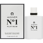 Aigner No. 1 Platinum Edt 100ml 1×100 ml, Eau de toilette