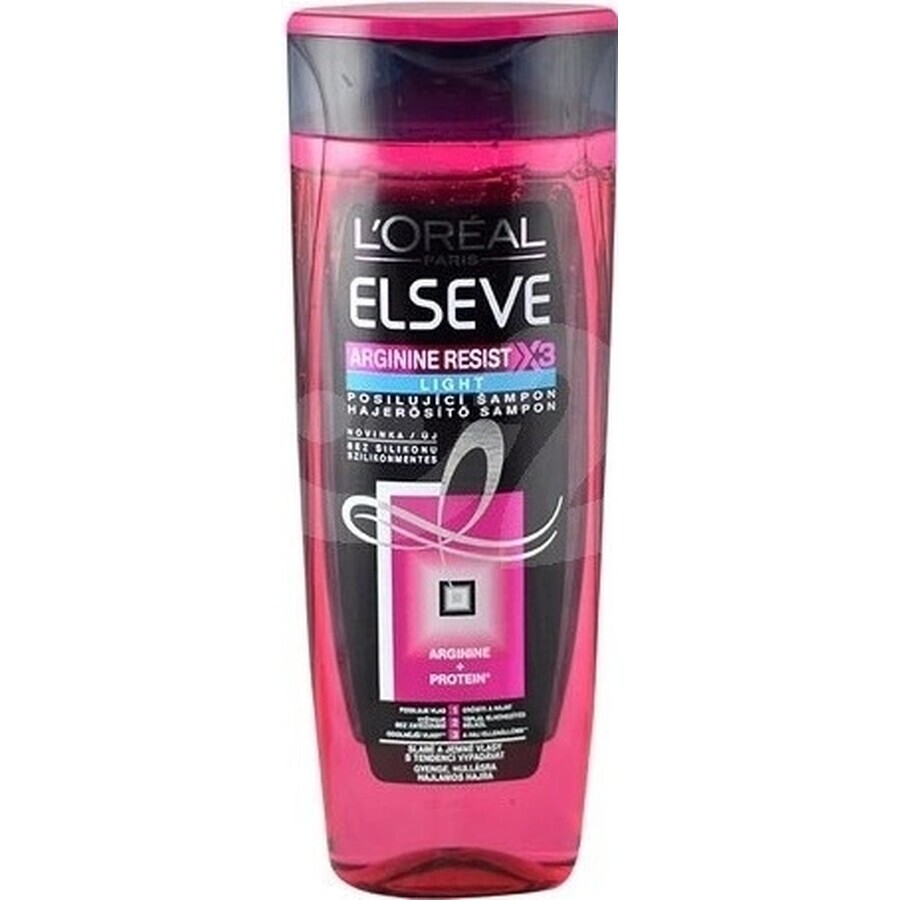 ELSÉVE ARGININA RESISTX3 1×250 ml, shampoo