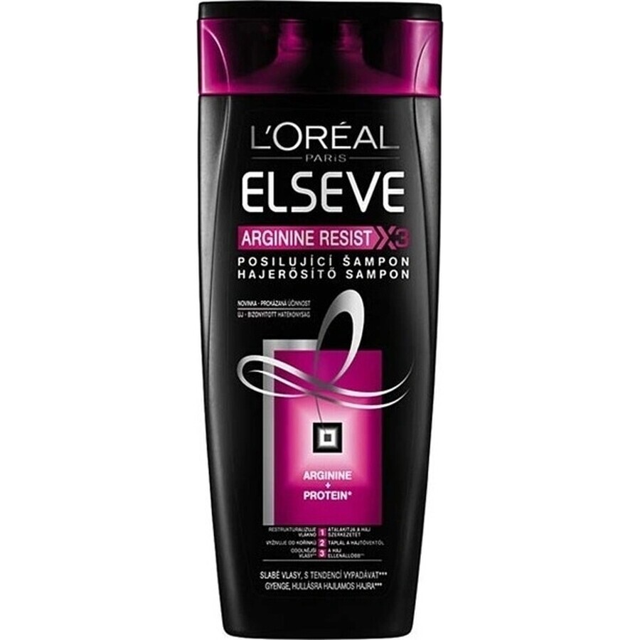 ELSÉVE ARGININA RESISTX3 1×250 ml, shampoo