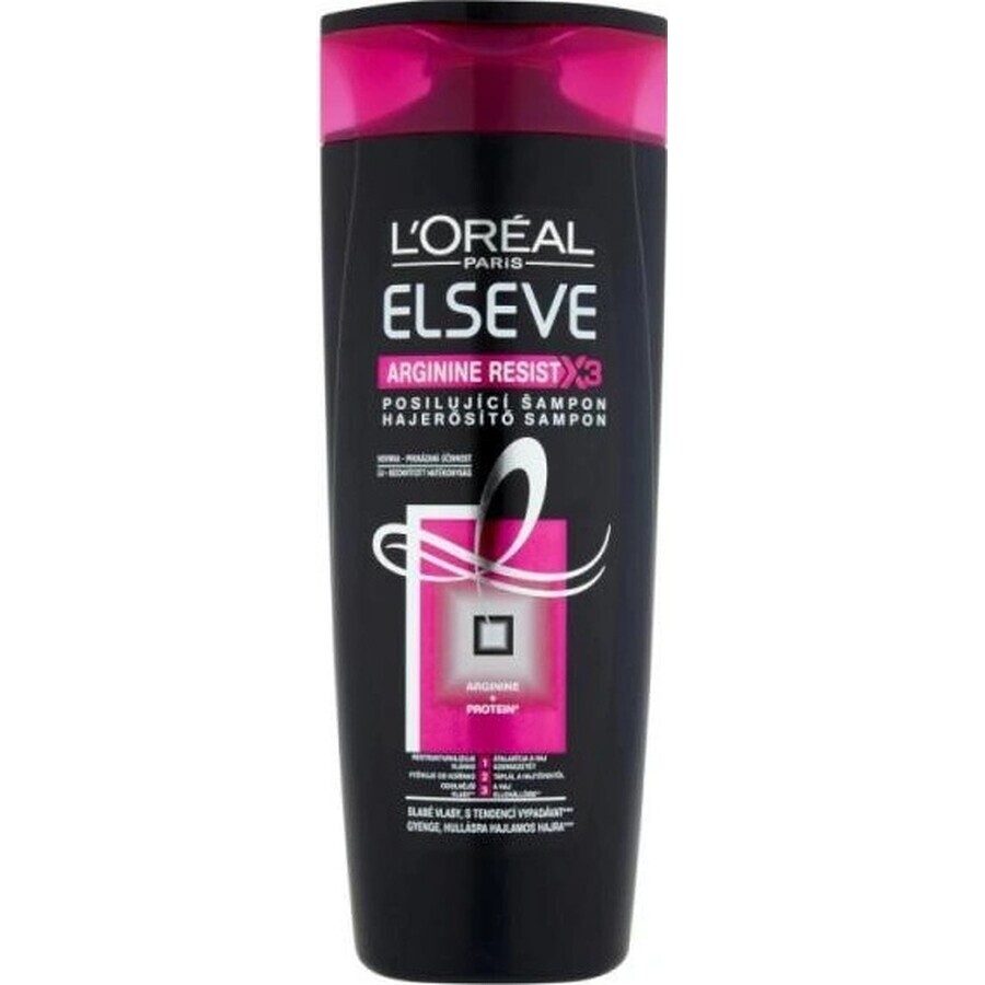 ELSÉVE ARGININA RESISTX3 1×250 ml, shampoo