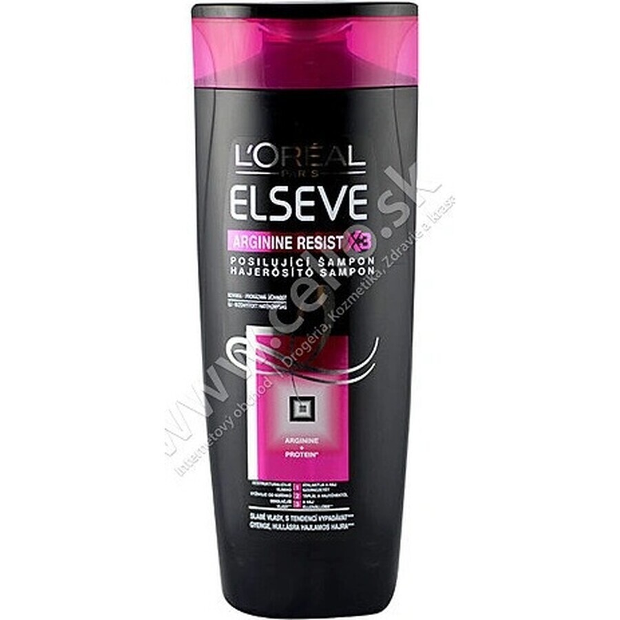 ELSÉVE ARGININA RESISTX3 1×250 ml, shampoo