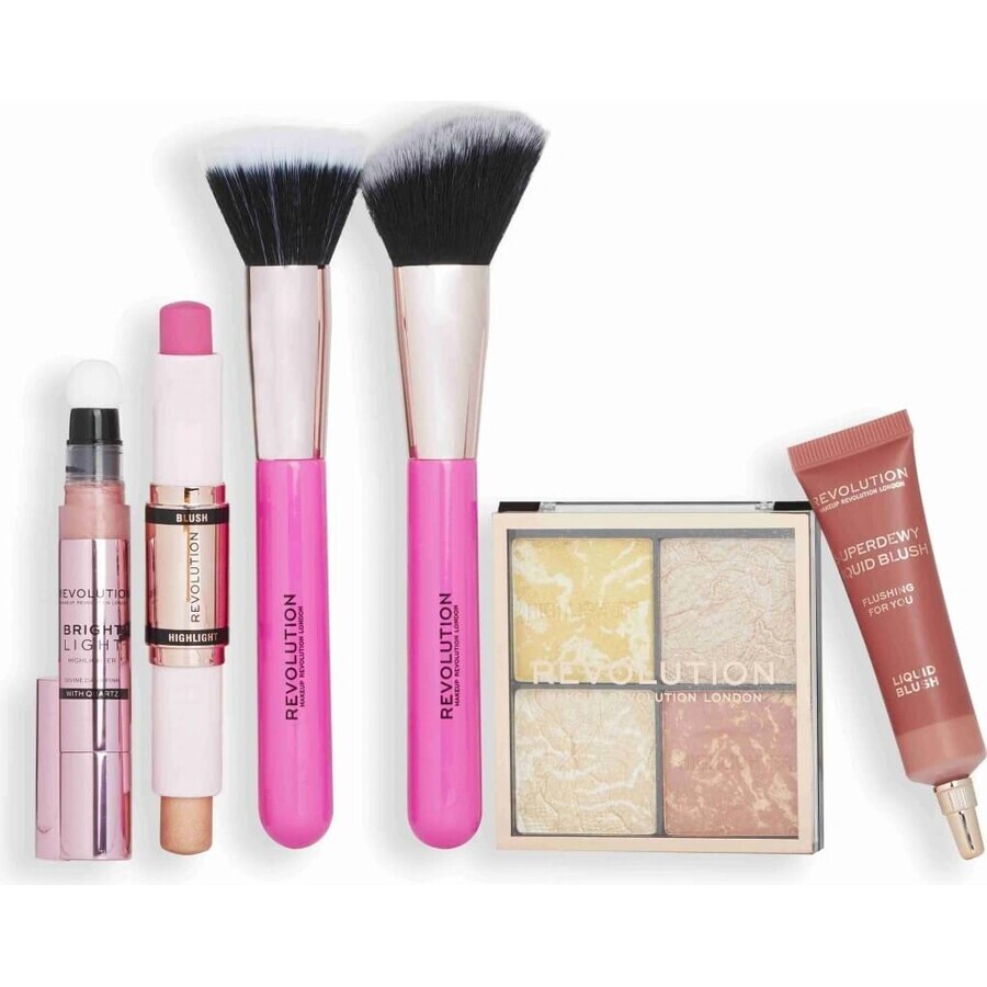 Revolution, set Blush & Glow 1×1, set de regalo