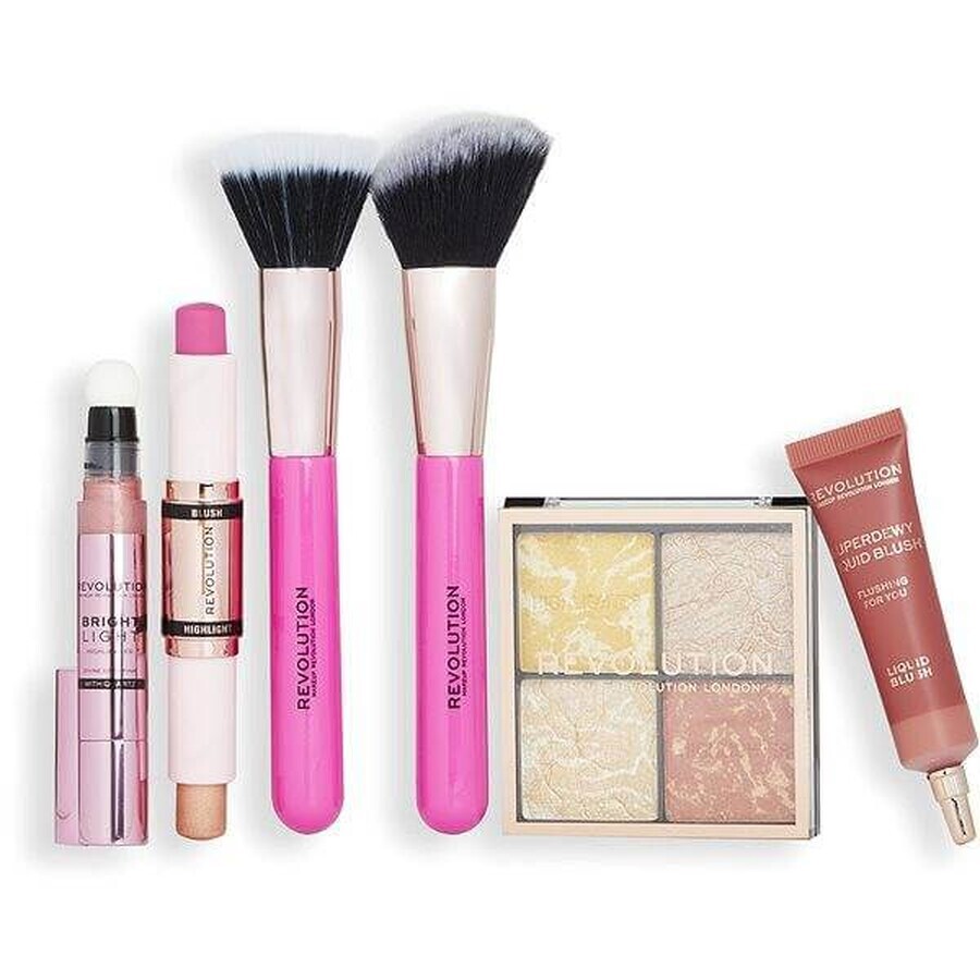 Revolution, set Blush & Glow 1×1, set de regalo