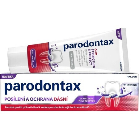 Parodontax Fortalecimiento y protección de las encías Blanqueamiento ZP 1×75 ml, , pasta dentífrica