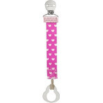 CHICCO CHICCO Schnuller Clip Fashion Girl 1×1 Stück, für die meisten Schnuller