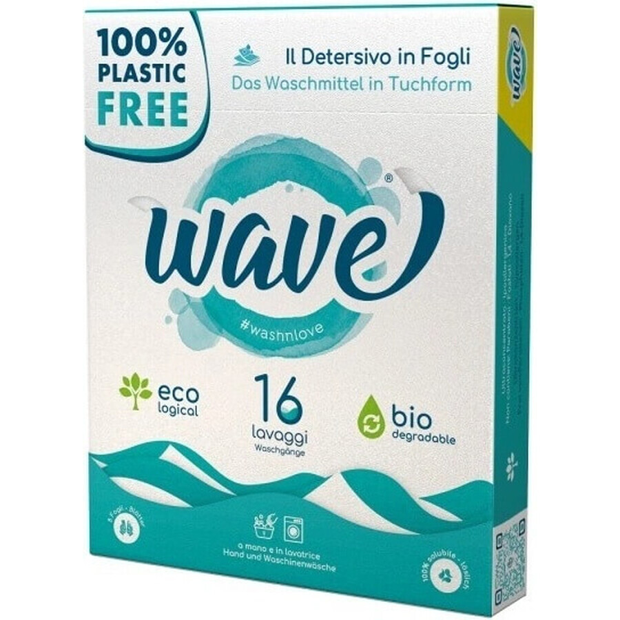 Wave Klasik ecological laundry detergent in strips 1×16 wash, laundry detergent