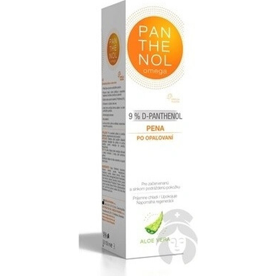 PANTHENOL Omega 9% ALOE VERA 1×150 ml, espuma