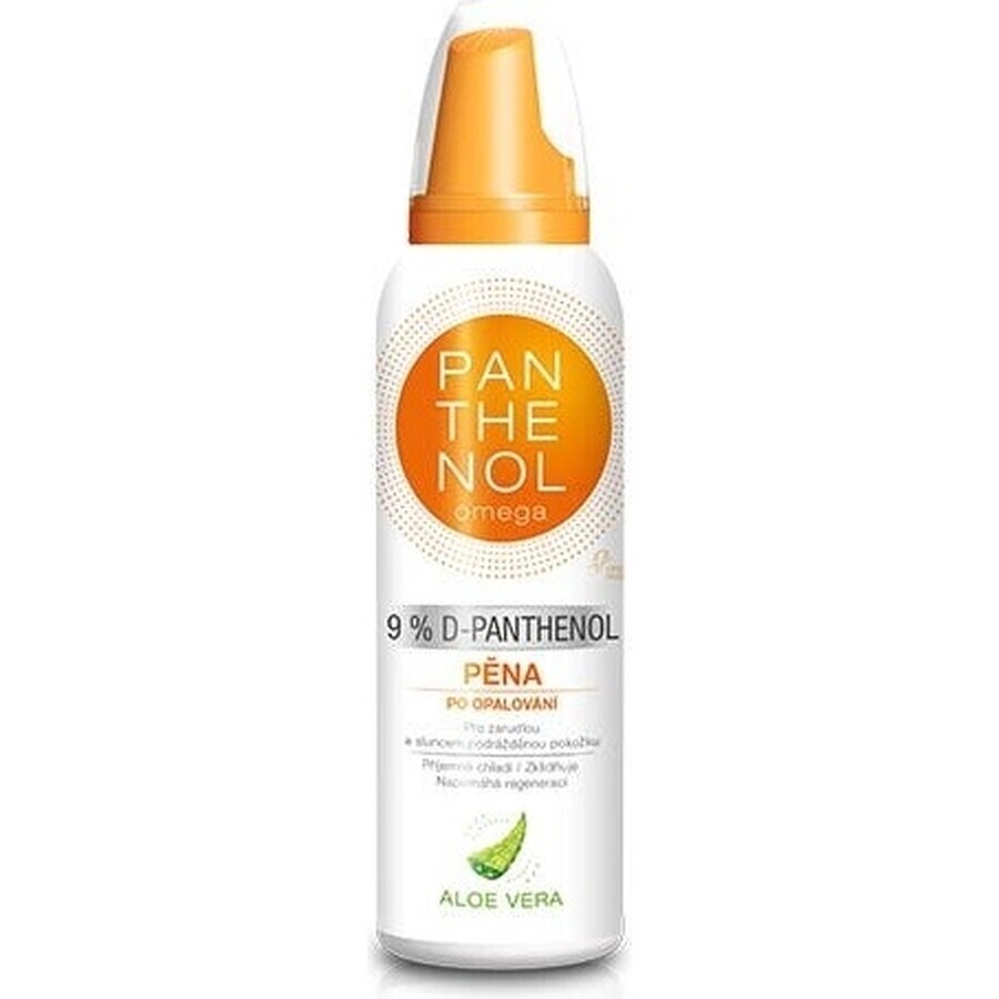 PANTHENOL Omega 9% ALOE VERA 1×150 ml, espuma