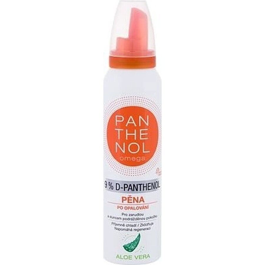 PANTHENOL Omega 9% ALOE VERA 1×150 ml, espuma