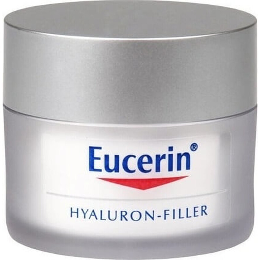 Eucerin HYALURON-FILLER Anti-Falten Tagescreme 1×50 ml, Creme für trockene Haut