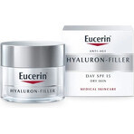 Eucerin HYALURON-FILLER Anti-Falten Tagescreme 1×50 ml, Creme für trockene Haut