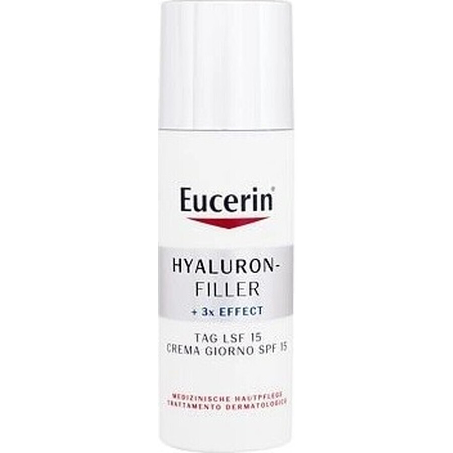 Eucerin HYALURON-FILLER Anti-Falten Tagescreme 1×50 ml, Creme für trockene Haut