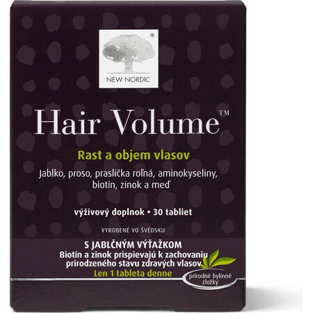 NEW NORDIC HAIR VOLUME 1×30 tbl, supliment alimentar