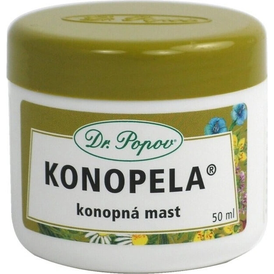 DR. POPOV KONOPELA ungüento de cáñamo 1×50 ml, ungüento de cáñamo