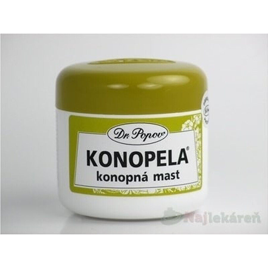 DR. POPOV KONOPELA ungüento de cáñamo 1×50 ml, ungüento de cáñamo