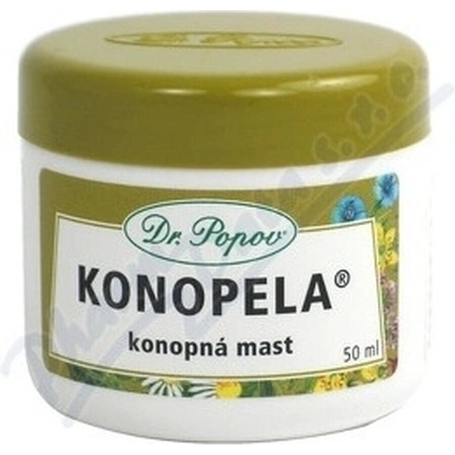 DR. POPOV KONOPELA ungüento de cáñamo 1×50 ml, ungüento de cáñamo