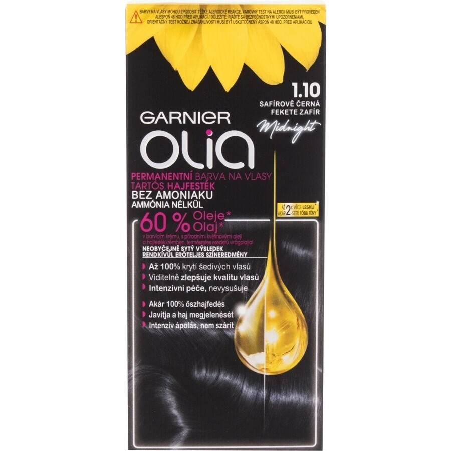 Garnier Olia Permanent Haarkleuring 3.23 Donker Chocolade 1×1 set, permanente haarkleuring