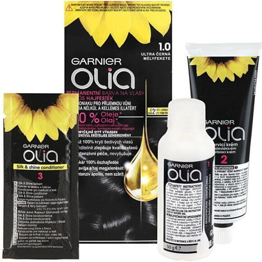 Garnier Olia Permanent Haarkleuring 3.23 Donker Chocolade 1×1 set, permanente haarkleuring