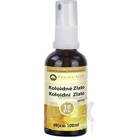 Pharma Activ Aur coloidal spray 1×100 ml, cosmetice naturale