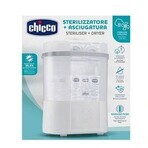 CHICCO Sterilizzatore elettrico a vapore con funzione di asciugatura 1×1 pz, sterilizzatore elettrico