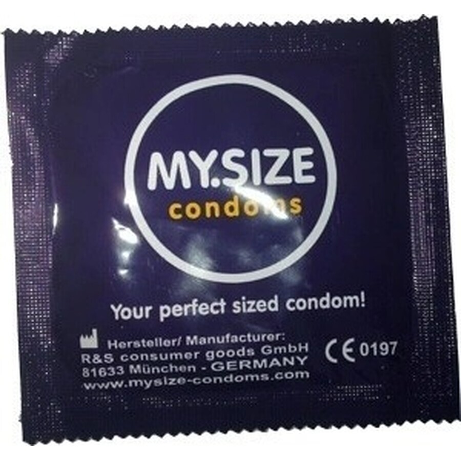 My size 49 1×3 pcs, condom