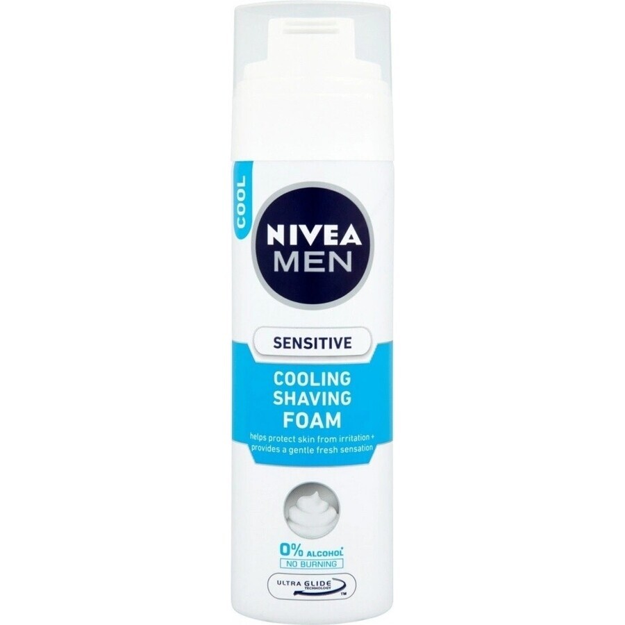 NIVEA MEN Sensitive Cooling 1×200 ml Rasierschaum