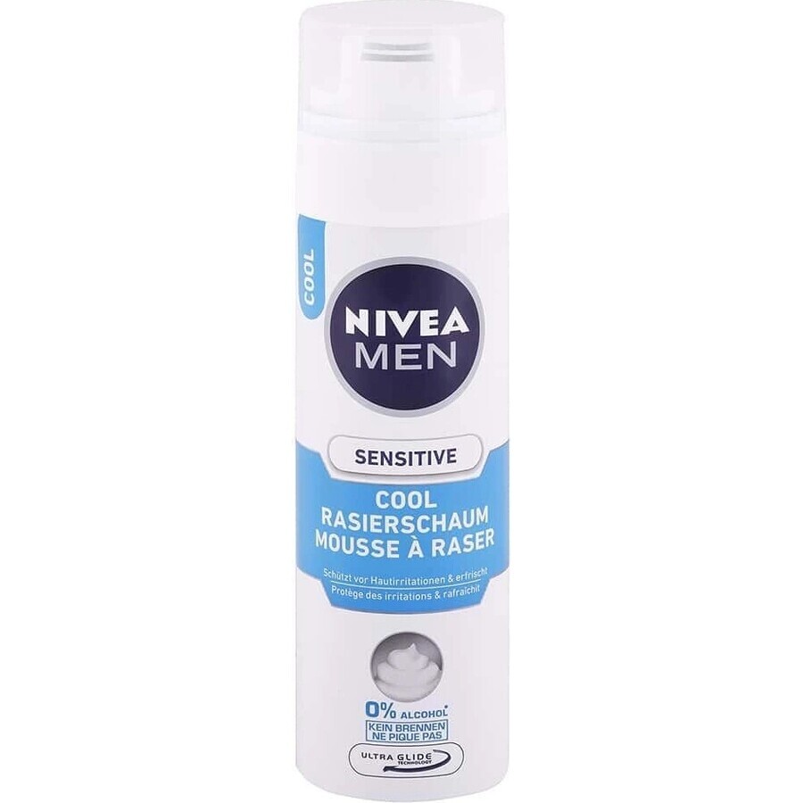 NIVEA MEN Sensitive Cooling 1×200 ml Rasierschaum