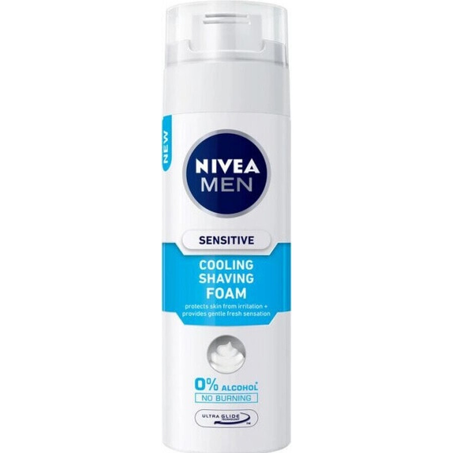 NIVEA MEN Sensitive Cooling 1×200 ml Rasierschaum