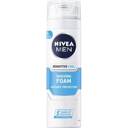 NIVEA MEN Sensitive Chłodząca pianka do golenia 1×200 ml: ceny i cechy