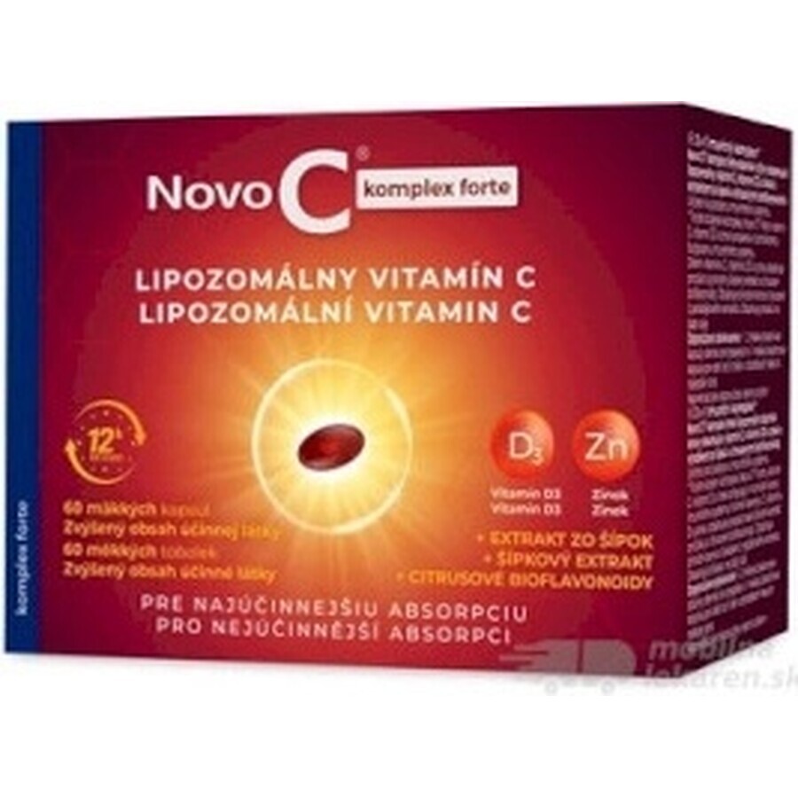 Novo C complex forte VITAMINA C LIPOSOMAL 1×60 tbl