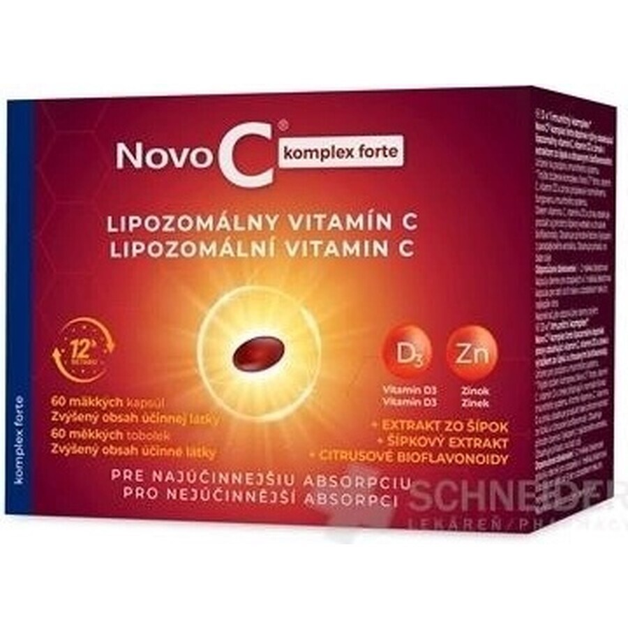 Novo C complex forte VITAMINA C LIPOSOMAL 1×60 tbl