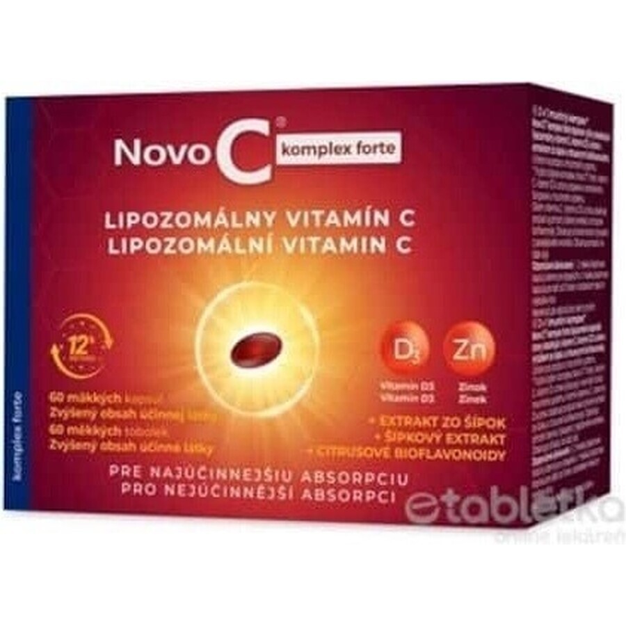 Novo C complex forte VITAMINA C LIPOSOMAL 1×60 tbl