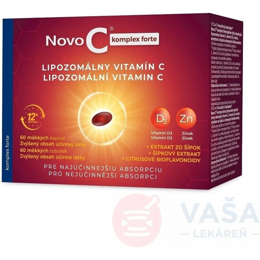 Novo C complex forte VITAMINA C LIPOSOMAL 1×60 tbl