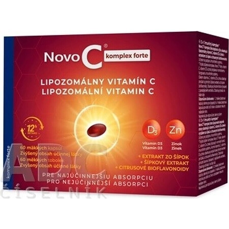 Novo C complex forte VITAMINA C LIPOSOMAL 1×60 tbl