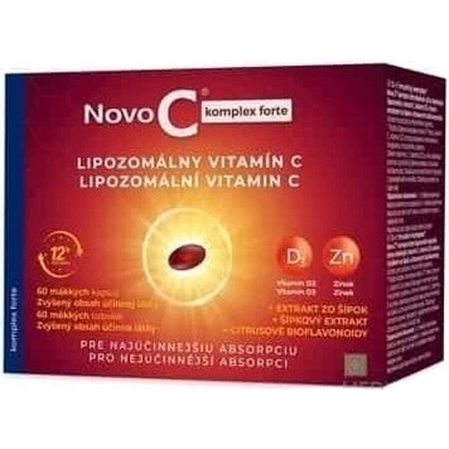 Novo C complex forte VITAMINA C LIPOSOMAL 1×60 tbl