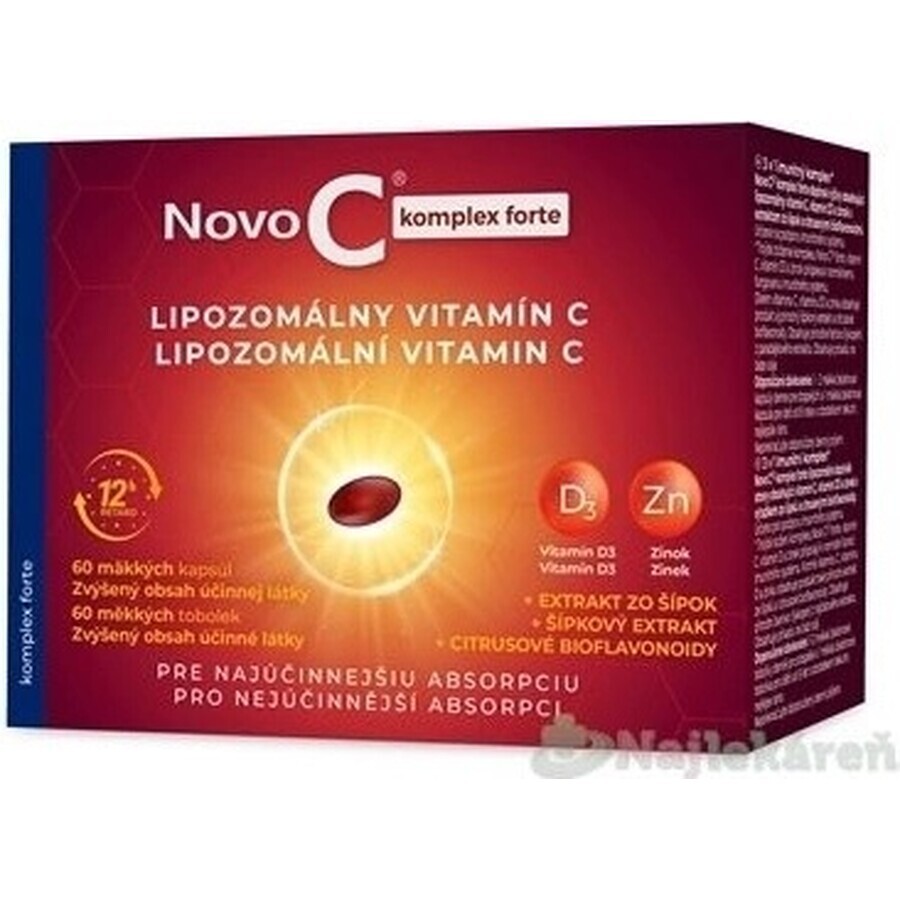 Novo C complex forte VITAMINA C LIPOSOMAL 1×60 tbl